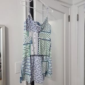 NWT LOFT Multicolor Patchwork Dress